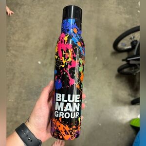 Blue Man Group water bottle